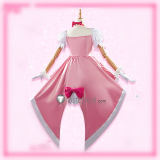 Go Princess Pretty Cure Haruno Haruka Cure Flora Pink Cosplay Costume 2