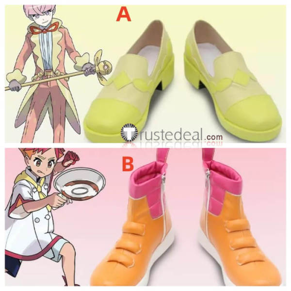 Pokemon Scarlet and Violet Crispin Ortega Cosplay Shoes Boots