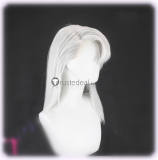 Sailor Moon Helios Pegasus Kunzite White Silver Styled Cosplay Wig