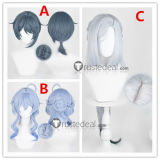 Genshin Impact Frostflower Dew Shenhe Twilight Blossom Ganyu Xingqiu Bamboo Rain New Cosplay Wig