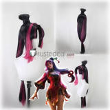 League of Legends LOL Firecracker Diana Pink Black Styled Cosplay Wig