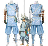 The Legend of Zelda Tears of the Kingdom Game Link Mystic Set Armor Cosplay Costume