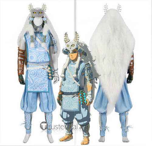 The Legend of Zelda Tears of the Kingdom Game Link Mystic Set Armor Cosplay Costume