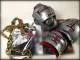 Trinity Blood Tres Iqus Shoulder Armors Necklace Cosplay Props Accessory