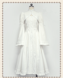 Spark Anime Yosuga no Sora Sora Kasugano White Daily Lolita Cosplay Costume