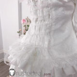 Rozen Maiden Kirakishou White Gothic Lolita Devil Cosplay Costume 2