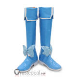 Mahou Shoujo ni Akogarete Hiiragi Hanabishi Araga Leopard Tenkawa Magia Baiser Magenta Azul Sulfur Cosplay Shoes Boots