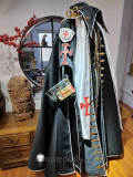Trinity Blood Vaclav Havel Know Faith Black Cosplay Costume
