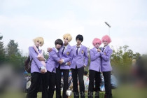 Ouran High School Host Club Tamaki Haruhi Honey Jacket Cosplay Costume