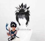 YuYu Hakusho Kurama Hiei Red Black Styled Cosplay Wig