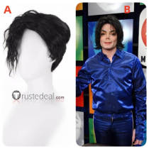 Michael Jackson Black Cosplay Wig