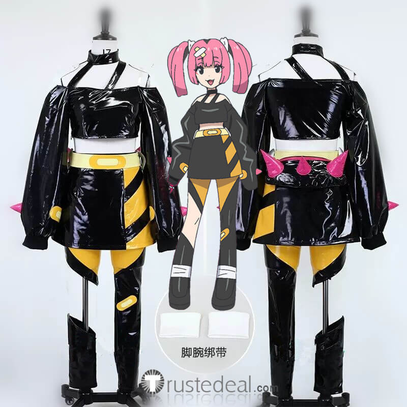 Pokemon Horizons The Series Coral Sango BlackCosplay Costume