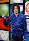 Michael Jackson Invincible Blue Cosplay Costume