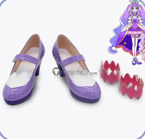 Hirogaru Sky! Pretty Cure Cure Butterfly Cure Majesty Cosplay Shoes Boots