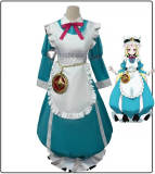 Mahou Shoujo ni Akogarete Korisu Morino Nero Alice Maid Cosplay Costume