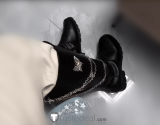 Tian Guan Ci Fu Hua Cheng Black Cosplay Shoes Boots