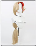 Hazbin Hotel Alastor Lucifer Morningstar Charlie Morningstar Blonde Red Black Cosplay Wig Ears