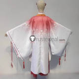 Senren Banka Tomotake Yoshino White Red Kimono Hitachi Mako Ninja Cosplay Costume