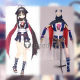 Senren Banka Tomotake Yoshino White Red Kimono Hitachi Mako Ninja Cosplay Costume