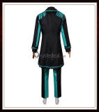 Limbus Company Blind Obsession Ishmael  W Corp. L3 Cleanup Agent Hong Lu Yi Sang Black Blue Cosplay Costume