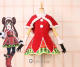 Pokemon Trainer Rosa Mei Holiday Santa Red Cosplay Costume
