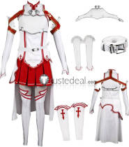 Sword Art Online KoB Asuna Cosplay Costume