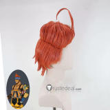 Final Fantasy X FF10 Wakka Orange Styled Cosplay Wig