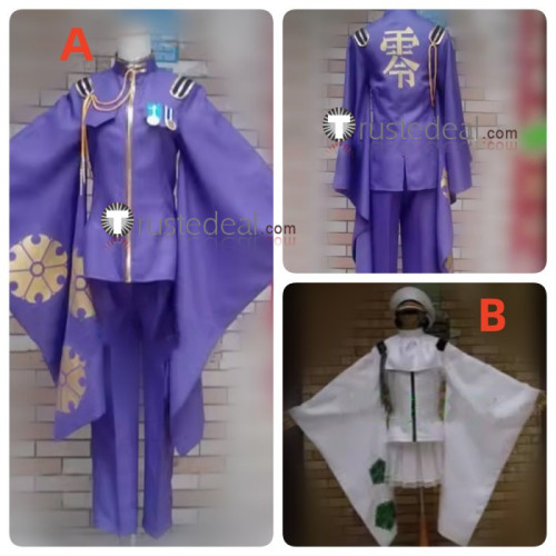 Vocaloid Senbonzakura Gumi Gakupo Kamui Purple White Cosplay Costume