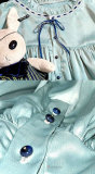 Black Butler Kuroshitsuji Ciel Phantomhive Alois Trancy White Blue Pajamas Cosplay Costume