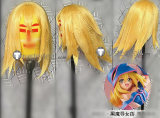 Yugioh Dark Magician Girl Blonde Styled Cosplay Wig