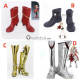 Fate Stay Night Fate Extra Red Saber Nero Fate Apocrypha Saber of Red Mordred Red Golden Cosplay Boots Shoes