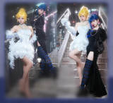 Panty and Stocking with Garterbelt Casino Gown Dress Cosplay Costume