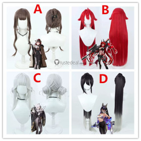 Goddess of Victory Nikke Blanc White Rabbit Sakura Red Hood Sin Cosplay Wig