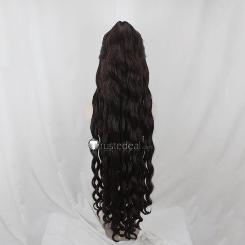 Nurarihyon no Mago Kejoro Brown Curly Styled Cosplay Wig