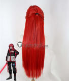 Limbus Company Gregor Yuri Ryoshu Black Red Styled Cosplay Wig