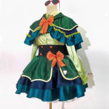 Chuunibyou Demo Koi Ga Shitai Rikka Takanashi Date Green Dress Cosplay Costume