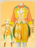 Project Sekai Colorful Stage PJSK Wonderlands Showtime Kagamine Rin Len Orange Cosplay Costume