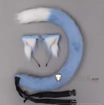 Tensei Shitara Slime Datta Ken Alice in Wonderland Rimuru Tempest Cosplay Tail Ears