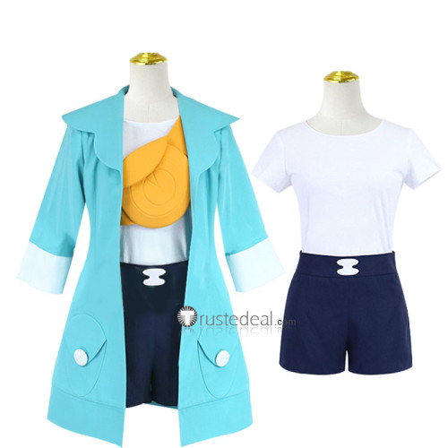 Pokemon Horizons The Series Pocket Monsters Liko and Roy's Departure Liko Roy Cosplay Costume