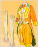 Project Sekai Colorful Stage PJSK Wonderlands Showtime Kagamine Rin Len Orange Cosplay Costume