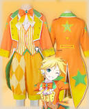 Project Sekai Colorful Stage PJSK Wonderlands Showtime Kagamine Rin Len Orange Cosplay Costume