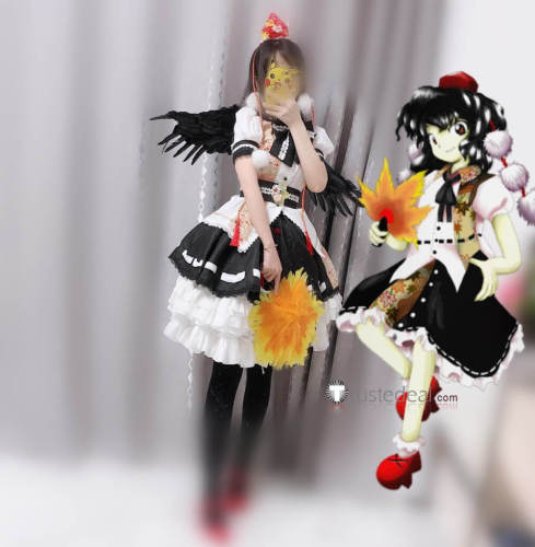 Touhou Project Aya Shameimaru Lolita Version Cosplay Costume