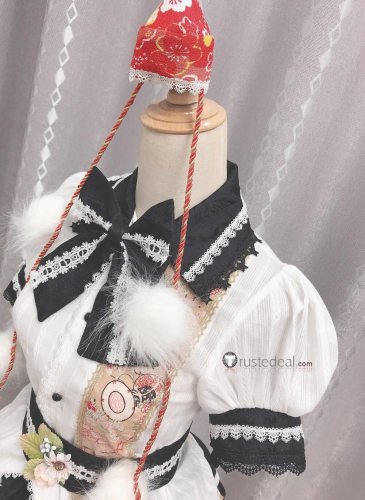 Touhou Project Aya Syameimaru Lolita Version Cosplay Costume