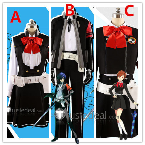 Persona 3 Reload P3R Makoto Yuki Mitsuru Kirijo Kotone Shiomi Hamuko Battle Uniform Cosplay Costume