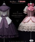 NyaNya Puella Magi Madoka Magica Kaname Madoka Akemi Homura Gothic Lolita Cosplay Costume Offical