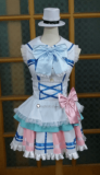 Love Live Sunshine Aqours Kimi no Kokoro wa Kagayaiteru kai Yoshiko Ruby Hanamaru Mari Dia Kanan You Chika Riko Cosplay Costume