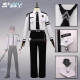 Love and Deepspace Xavier Shen Xinghui Evol Police White Black Uniform Cosplay Costume