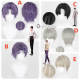 Love and Deepspace Rafayel Zayne LiShen Xavier Shen Xinghui Blonde Grey Purple Black Cosplay Wig