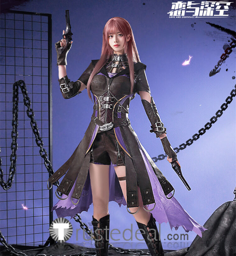 Love and Deepspace Protagonist Nightwalker Battle Cosplay Costume