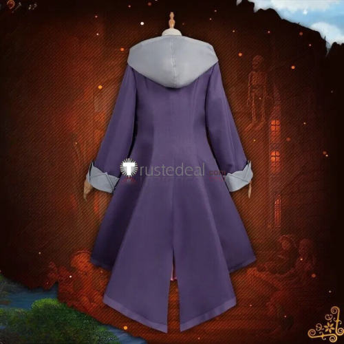 Wandering Witch The Journey of Elaina Majo Elaina Purple Cosplay Costume